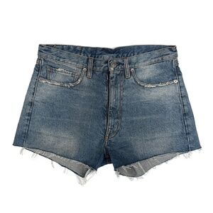 NWOT Maison Margiela Raw Cut Denim Shorts - 27